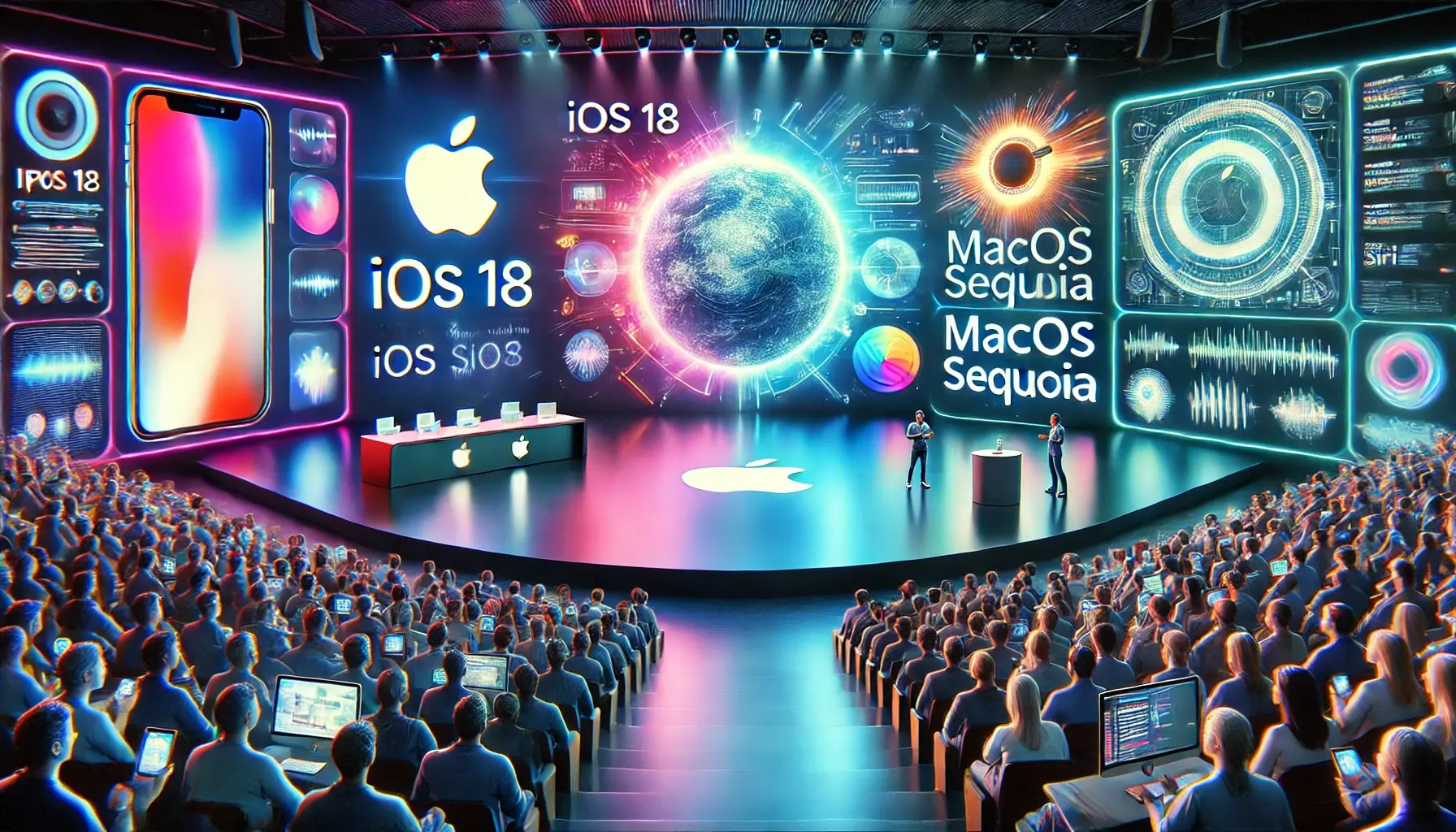  Apple revela novidades na WWDC 2024: Siri aprimorada, iOS 18 e macOS Sequoia!

A Apple surpreendeu o mundo mais uma vez durante a Worldwide Developers Conference de 2024, apresentando uma série de atualizações impressionantes e inovações emocionantes. Com foco em aprimorar a experiência do usuário e impulsionar a inteligência artificial, a empresa revelou novidades que prometem revolucionar o universo da tecnologia. Entre os destaques do evento estão a Siri aprimorada, o lançamento do iOS 18 e a introdução do macOS Sequoia.