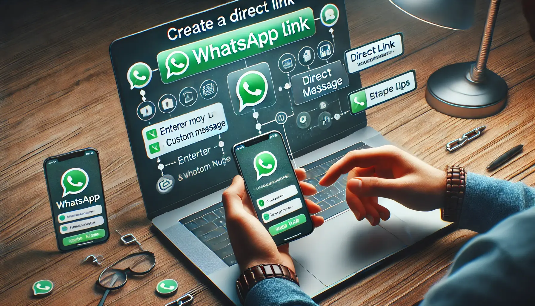  Descubra o Passo a Passo para Criar um Link Direto para o WhatsApp e Facilite sua Comunicação! 

Introdução:

Hoje em dia, a comunicação ágil e direta é essencial em diversos aspectos, tanto pessoal quanto profissional. Com a popularização do WhatsApp, ter a possibilidade de criar um link direto para esta plataforma de mensagens se tornou uma ferramenta poderosa para facilitar a comunicação. Neste artigo, vamos explorar o passo a passo para criar seu próprio link direto para o WhatsApp, permitindo que seus contatos acessem sua conta de forma rápida e prática.