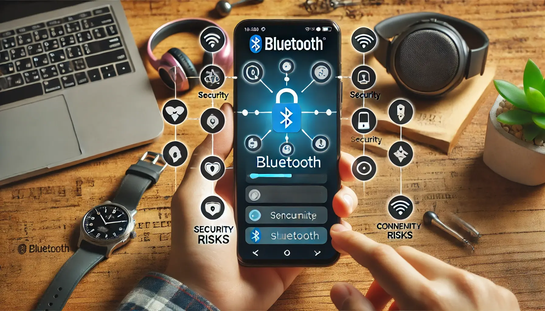 É bom deixar o Bluetooth ligado ou é perigoso?