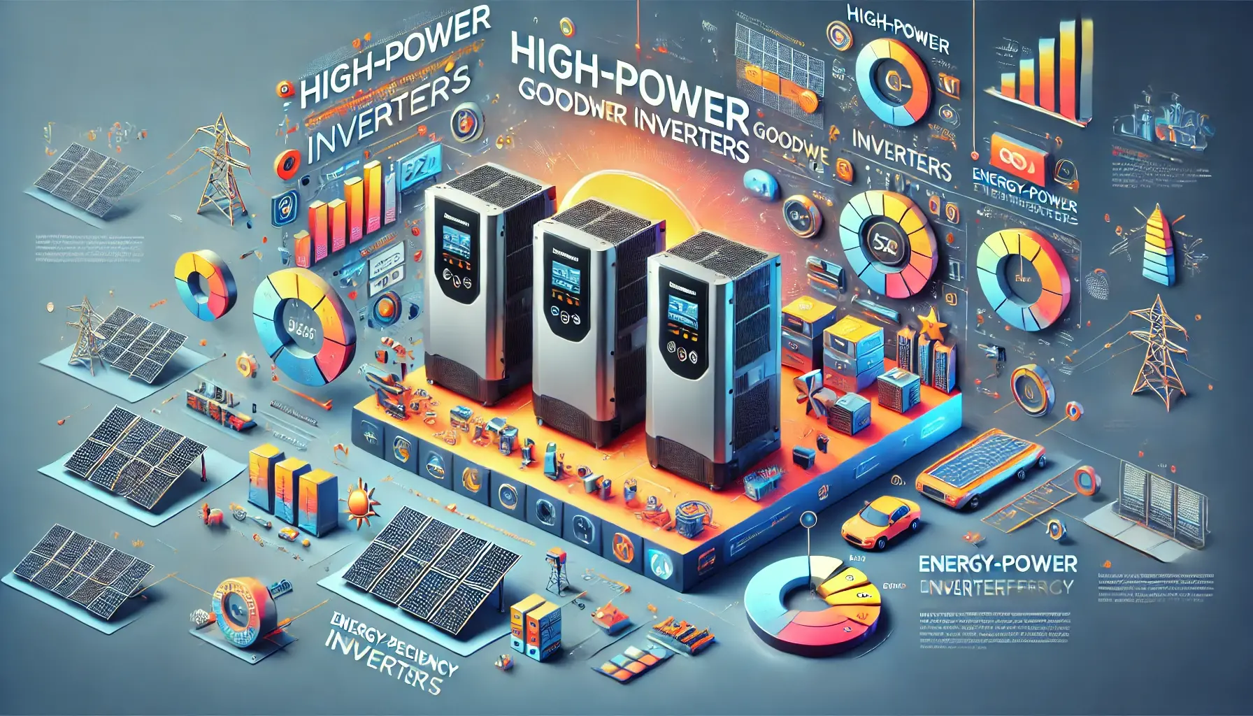 Inversores GoodWe de Alta Potência: Descubra o Futuro Promissor da Energia Solar!

Introdução: Energia Solar e a Importância dos Inversores de Alta Potência

A energia solar tem se destacado como uma fonte de energia renovável e sustentável, capaz de reduzir os impactos ambientais e proporcionar economia no consumo de eletricidade. Os inversores de alta potência desempenham um papel crucial nesse cenário, pois são responsáveis por converter a energia solar gerada pelos painéis fotovoltaicos em corrente elétrica utilizável para abastecer residências, empresas e indústrias.

O Papel dos Inversores de Alta Potência na Eficiência Energética

Os inversores de alta potência são fundamentais para garantir a eficiência energética dos sistemas de energia solar.