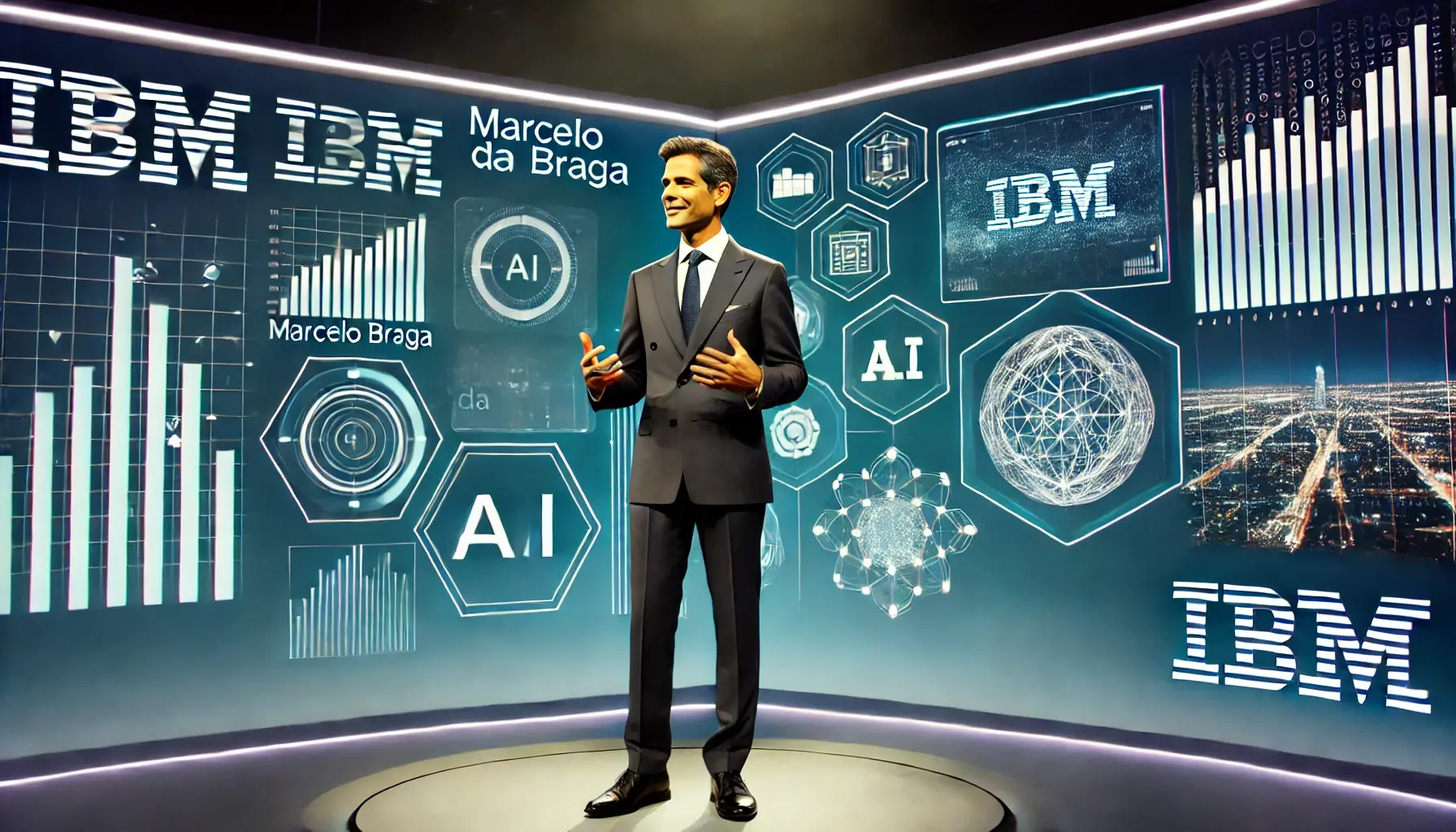 Marcelo Braga, CEO da IBM, destaca: 'Uso de Inteligência Artificial é crucial em tempos atuais'

Marcelo Braga, CEO da renomada empresa de tecnologia IBM, ressalta a importância do uso da Inteligência Artificial (IA) nos dias de hoje. Em um mundo cada vez mais digital e interligado, a aplicação da IA se torna essencial para impulsionar o progresso e a inovação em diversas áreas. Neste artigo, exploraremos as razões pelas quais a escolha de utilizar a Inteligência Artificial é crucial, de acordo com as palavras de Marcelo Braga.