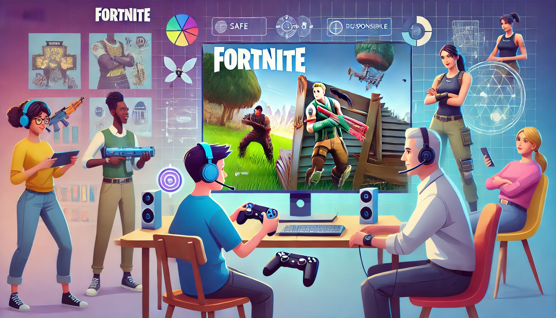 
Introdução

Você adora jogar Fortnite e está se perguntando qual é a idade mínima para entrar nesse mundo de batalhas intensas? Neste guia completo, vamos explorar a questão da idade mínima para jogar Fortnite e também fornecer dicas exclusivas para você dominar no jogo. Vamos mergulhar nas informações e estratégias que vão te ajudar a se destacar no campo de batalha virtual.

Idade Mínima para Jogar Fortnite

O que a Epic Games Diz

A Epic Games, desenvolvedora de Fortnite, recomenda que o jogo seja jogado por pessoas com 13 anos ou mais.