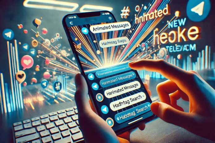 Telegram ganha animações em mensagens e busca com hashtags. A recente atualização do aplicativo de mensagens Telegram trouxe novos recursos que prometem tornar a experiência dos usuários ainda mais dinâmica e interativa. Agora, os usuários podem adicionar animações divertidas em suas mensagens, além de contar com uma funcionalidade de busca aprimorada por meio de hashtags.