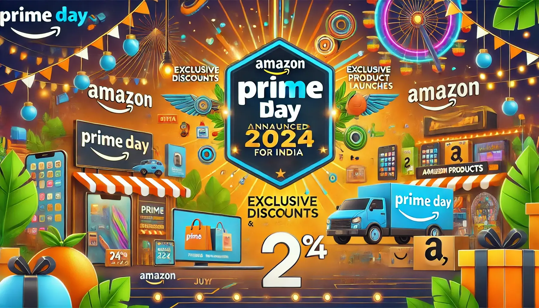 O Prime Day 2024 da Amazon na Índia promete ser um evento espetacular, cheio de oportunidades para os consumidores aproveitarem descontos excepcionais e descobrirem novos produtos. Com as datas marcadas para 20 e 21 de julho, membros Prime devem se preparar para dois dias intensos de compras e benefícios exclusivos.