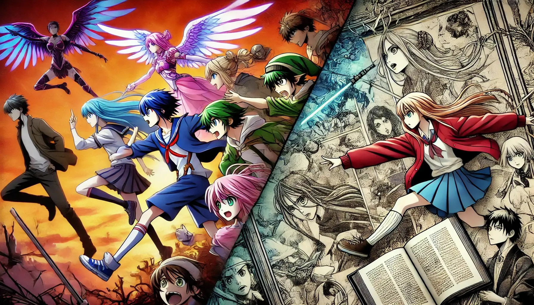 Descubra as diferenças entre anime e mangá e qual é a melhor opção para uma experiência completa da cultura japonesa. Explore os pontos fortes de cada formato e tome a melhor decisão para suas preferências!