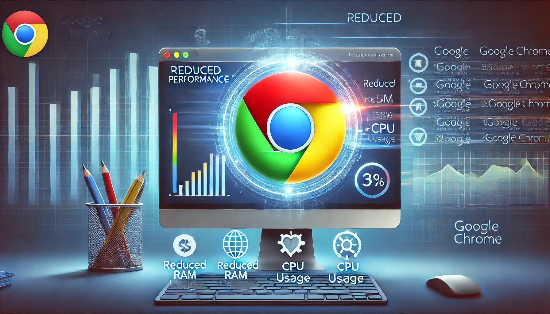 Chrome Pode Ganhar Recurso para Diminuir Consumo de RAM ou Processamento do PC