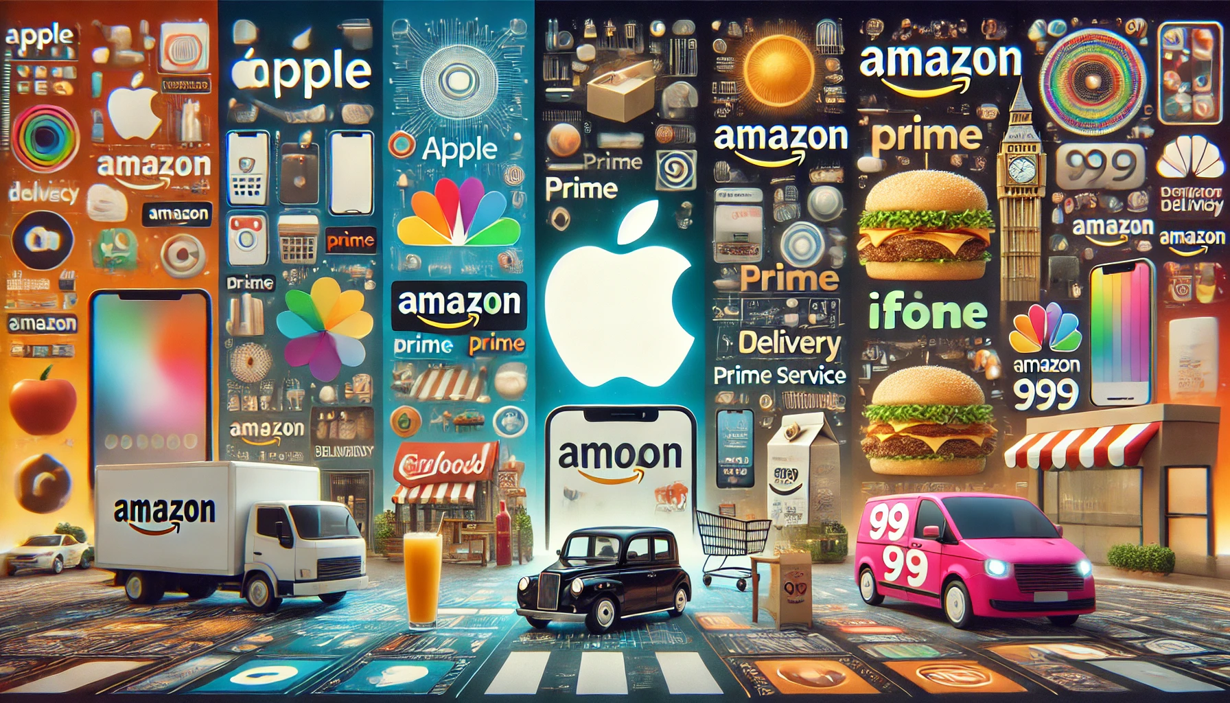 Como o Marketing da Apple, Amazon, iFood e 99 se Assemelham