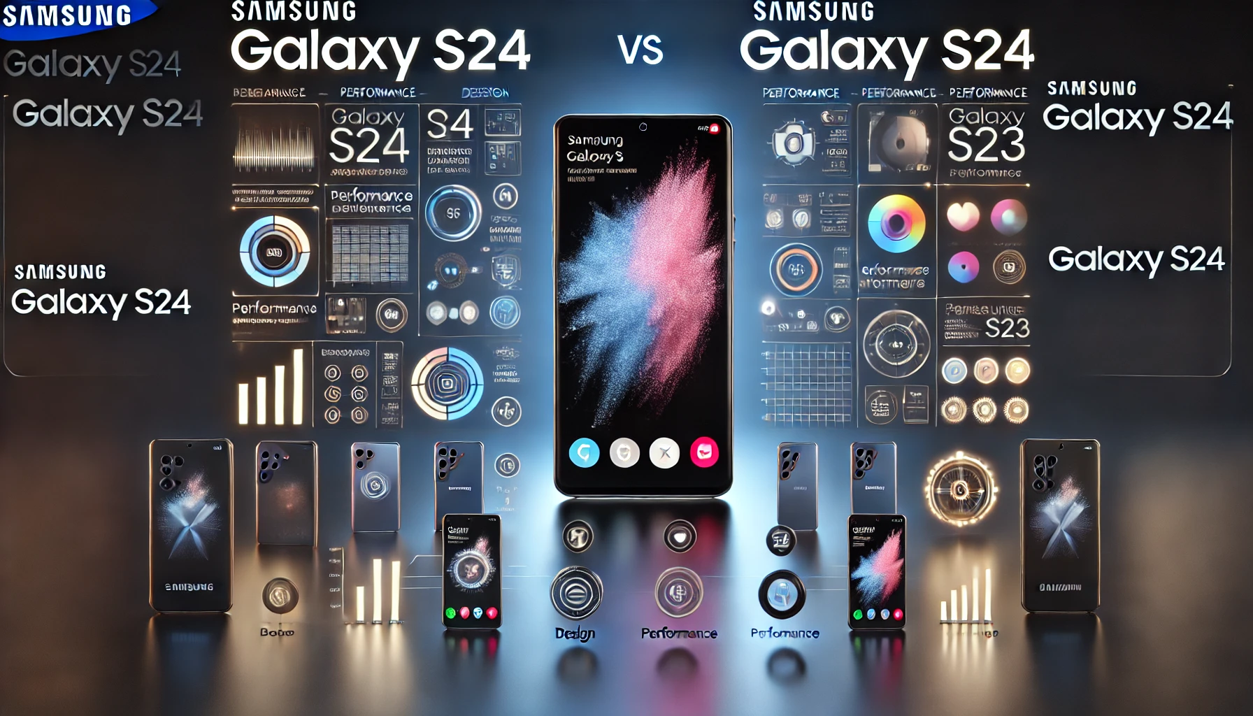 Comparativo: Samsung Galaxy S24 vs. Samsung Galaxy S23