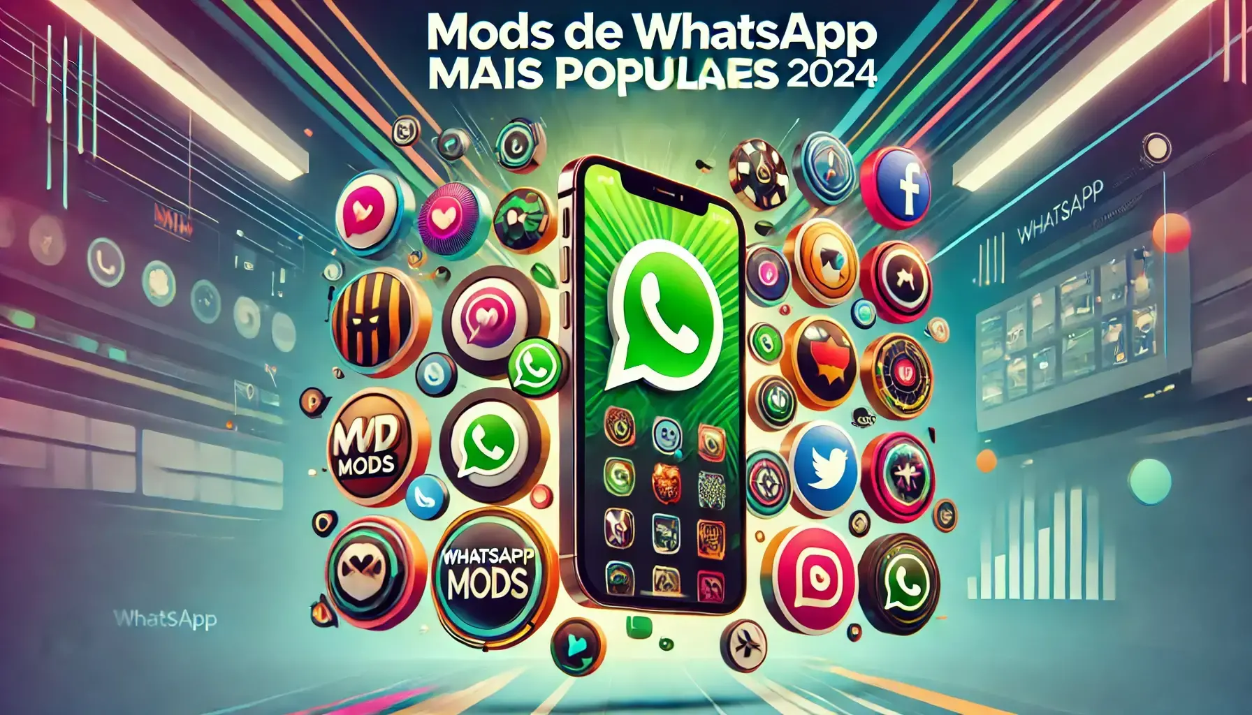 Em 2024, os mods de WhatsApp estão revolucionando a forma como usamos o aplicativo. Neste artigo, apresento uma lista dos mods mais populares, destacando suas funcionalidades e vantagens. Se você quer personalizar seu WhatsApp e aproveitar novos recursos, confira nossas recomendações!






