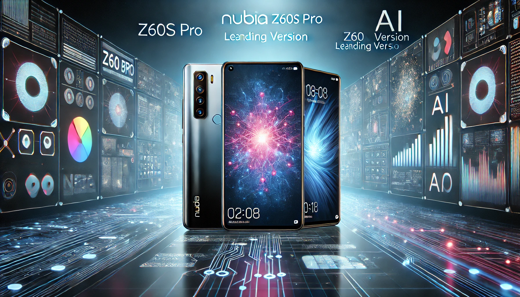 Nubia Lança Z60S Pro e Z60 Ultra Leading Version com Foco em Inteligência Artificial