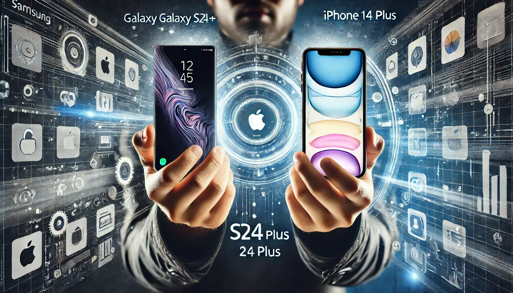 Compare o Samsung Galaxy S24+ e o iPhone 14 Plus para descobrir qual é a melhor escolha para você. Analisamos desempenho, câmera, design e muito mais para ajudar você a decidir. Leia mais para saber qual smartphone se destaca!