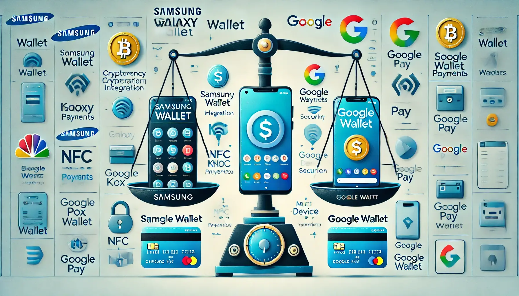 Descubra as principais diferenças entre Samsung Wallet e Google Wallet. Compare recursos, segurança e usabilidade para escolher a melhor carteira digital para você.

