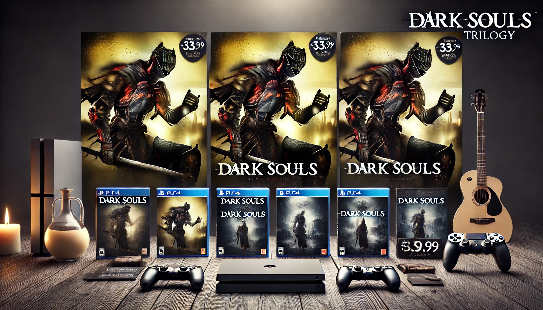 Trilogia Dark Souls: Um Desconto Irresistível para os Fãs de Soulslike