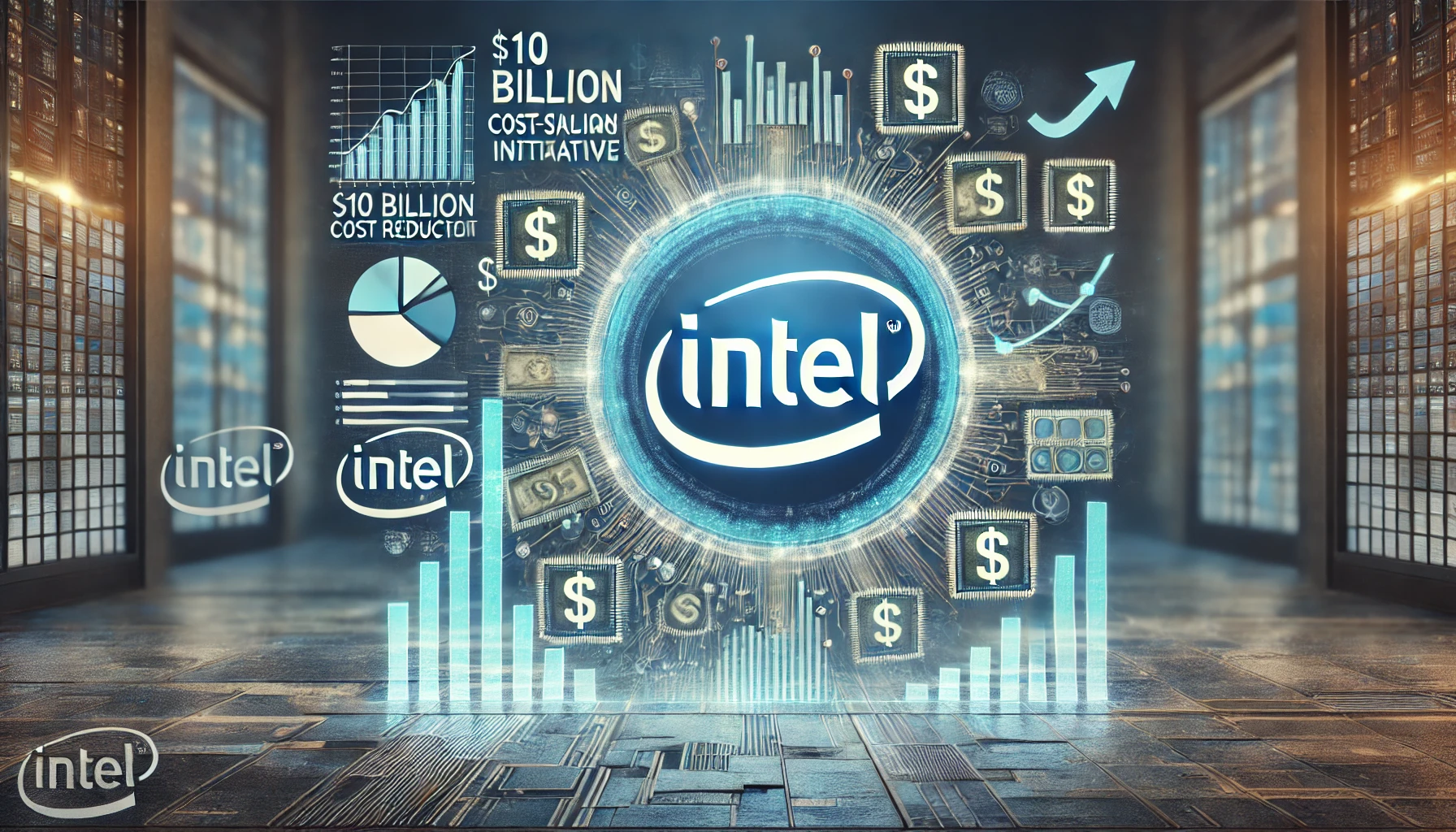 Intel Anuncia Plano de Redução de Custos de $10 Bilhões