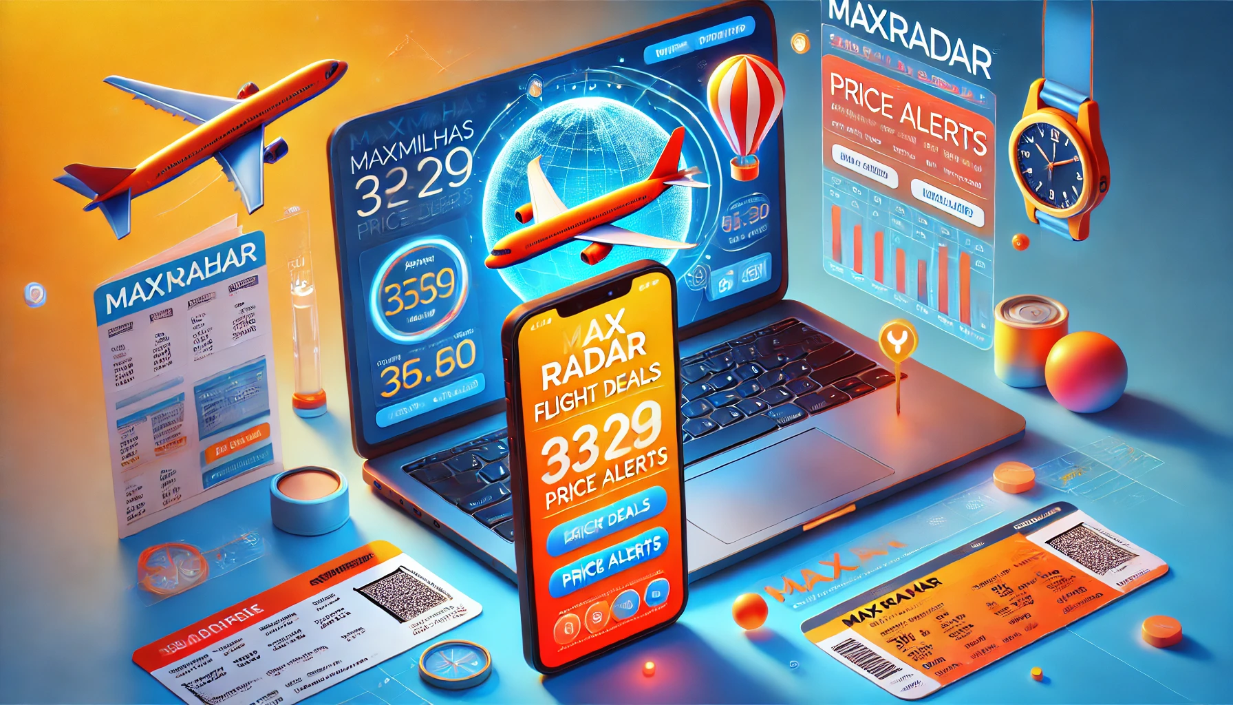 Maxmilhas e MaxRadar: Como Conseguir as Melhores Ofertas de Passagens Aéreas