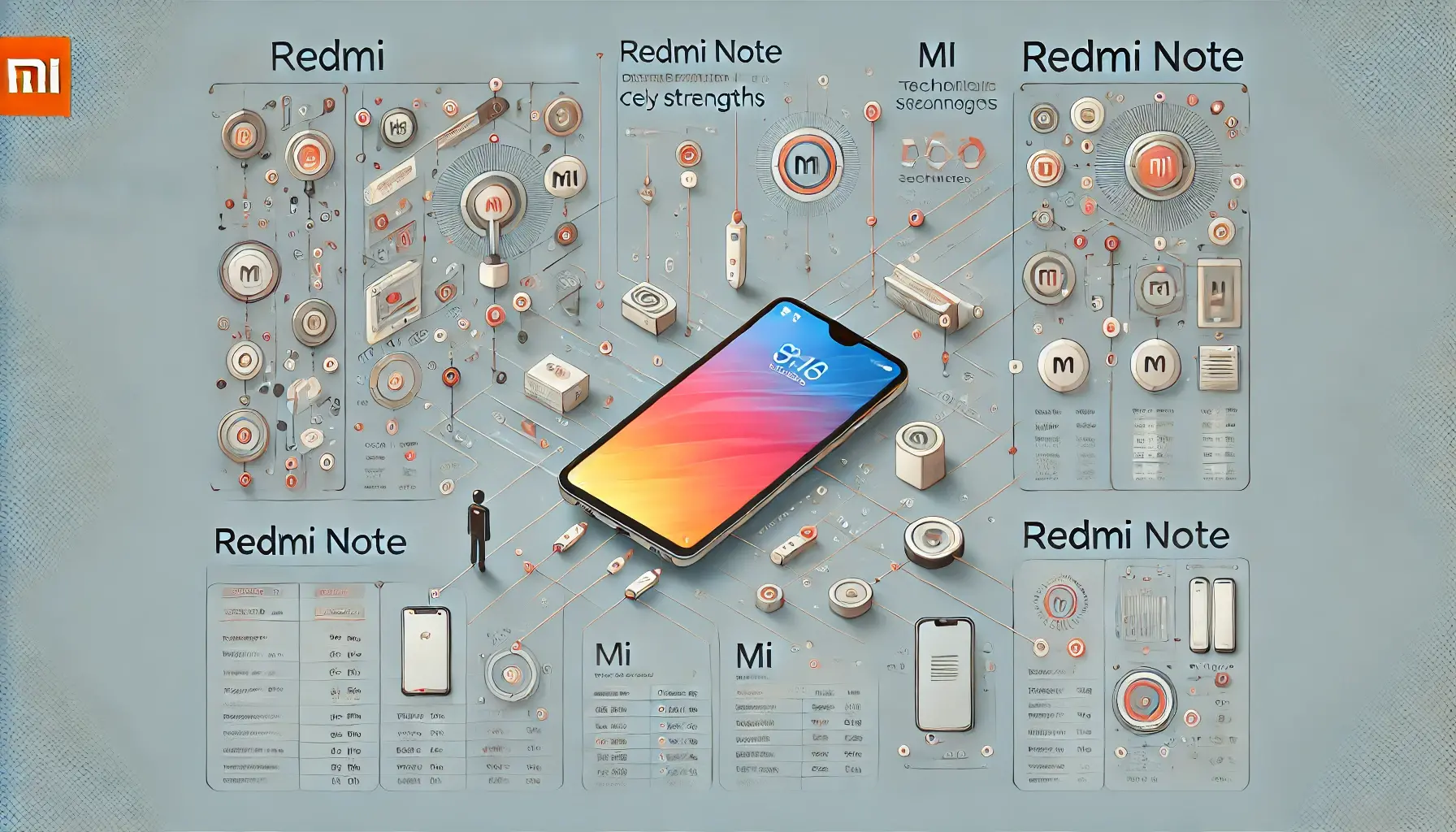 Descubra as diferenças entre o Redmi Note e o Mi, os principais smartphones da Xiaomi. Compare desempenho, câmera, bateria e preço para escolher o melhor dispositivo para suas necessidades.

